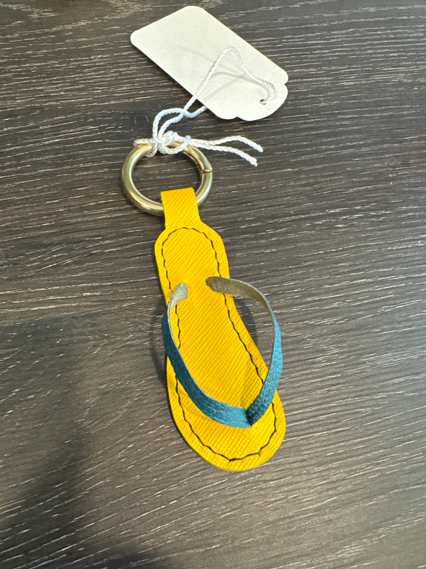 Sandal keychain charm